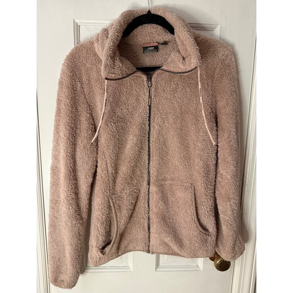 New Balance Women's Pink Running Fleece - Size Small